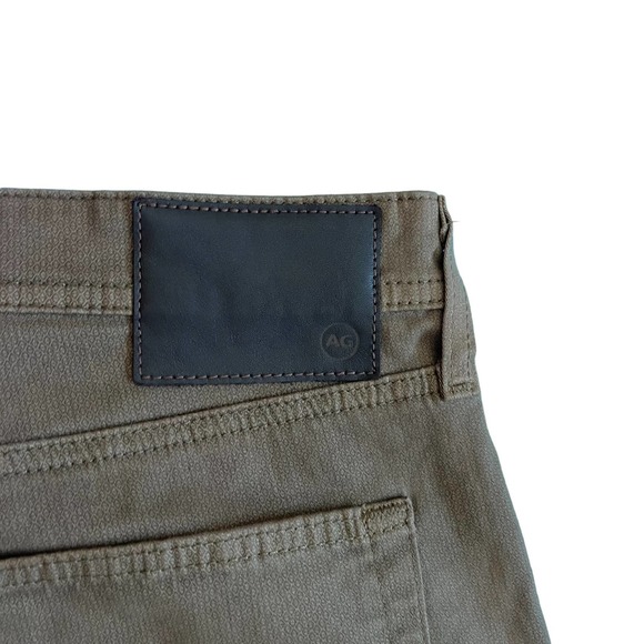 AG The Everett Slim Straight Brown Men’s Size 36x32 - Picture 8 of 12